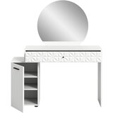 XXXL Kozmetična Miza Prisma, Bela, Pribl. 117x138 Cm | Shoptok.si