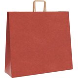  Papirnate vrečke 250 kosov z ročaji rdeča 54x15x49 cm, (5000160992) | Shoptok.si