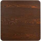 Bistro stol tamnosmeđi 50 x 50 cm MDF | shoptok.hr