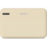 Hama Prenosna baterija Power Pack Pocket 10 10000 mAh 2x USB-A Sand, (5000492780) Cene