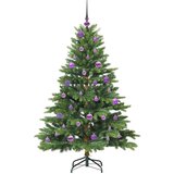 vidaXL Umjetno božićno drvce s stalakom Zelena 150 cm PE i PVC | shoptok.hr