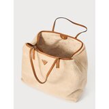 Guess Ročna torbica 'VICTTORIA' kremna / konjak | Shoptok.si