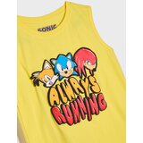 Sinsay Pamučna majica na naramenice Sonic the Hedgehog | shoptok.hr