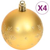  Set božićnih kuglica od 70 komada zlatne i crvene | shoptok.hr