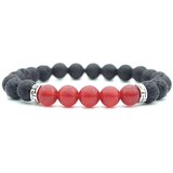 IZMAEL Narukvica OR-33389 - Crna/Crvena | shoptok.hr