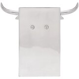 vidaXL knjižni podstavek Komplet 2 Srebrna Aluminij 21,5 x 15,5 x 20 cm | Shoptok.si