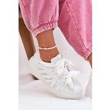 Boto Eco Leather Sneakers On Platform White Penolle | Shoptok.si