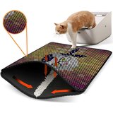 Aberto Design WC pretinac za mačke Nrszn0198, 45 x 60 cm, Šareni Cijene