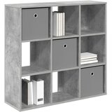  Kreveta s ladicama Betonski sivi 88,5 x 29 x 84,5 cm | shoptok.hr