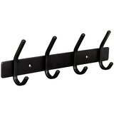 WALTECO Zidna lajsna s kukicama (D x Š x V: 300 x 40 x 800 mm, Broj kuka: 4 Kom., Plemeniti čelik) | shoptok.hr