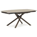 Kave Home Proširiv blagovaonski stol s dodatnom pločom s keramičkom daskom 100x130 cm Yodalia – | shoptok.hr