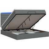  od pjene s madracem i LED-om Tamnosiva 140 x 190 cm | shoptok.hr