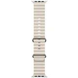 Silikonski remen za iWatch, 42/44/45/49mm, iWatch WA12, Bijeli