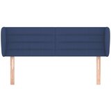  Uzglavlje s ušima plavo 147x23x78/88 cm od tkanine | shoptok.hr