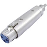 Omnitronic 30226560 XLR adapter [1x moški cinch konektor - 1x XLR vtičnica 3-polna], (20428112) | Shoptok.si