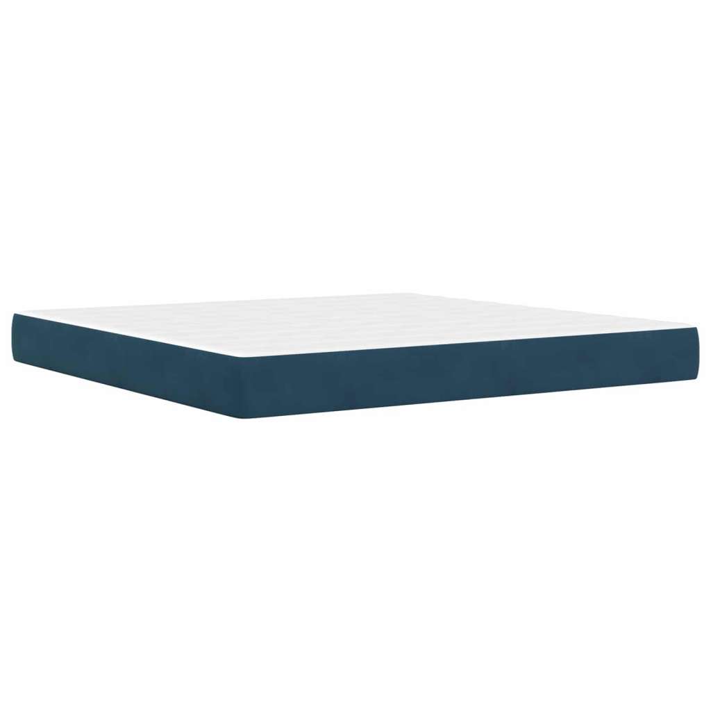  Okvir za krevet Plava 180 x 200 cm Baršun - Plava 180 x 200 cm | shoptok.hr