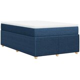  Krevet s oprugama i madracem plavi 120 x 190 cm od tkanine | shoptok.hr