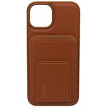  Maska za telefon LEATHER MAGSAFE WALLET za Iphone 14 braon | Eponuda.com
