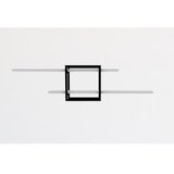 Hanah home Zidna polica Mone White | ePonuda.com