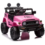 Otroško vozilo Toyota FJ Cruiser 4x4 roza