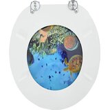  Toaletna sjedala s mekim zatvaranjem Duboko plava 44 x 38 cm | Eponuda.ba