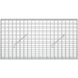  Gabion s žicom debljine 3,5 mm i mrežom 5x5 cm 100x10x50 cm | shoptok.hr