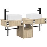  Set ormarića za kupaonicu 3 kom. Hrast sonoma 53 x 35 x 39 cm | shoptok.hr