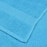 vidaXL Ručnici za kupanje 10 kom tirkizni 100x150 cm 360gsm 100% pamuk | shoptok.hr