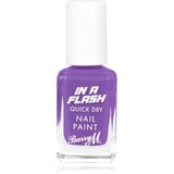 Barry M IN A FLASH hitro sušeči lak za nohte odtenek Patient Purple 10 ml | Shoptok.si