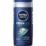 Nivea men fresh kick 3in1 osvježavajući gel za tuširanje 250 ml za muškarce