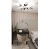  Luster na šipci ROMA 6xE14/10W/230V crna/dimljena | Eponuda.com