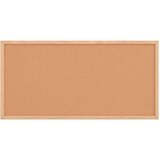 vidaXL Tabla iz plute z okvirjem iz masivnega borovega lesa 60x30 cm | Shoptok.si