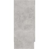  Vitrina siva boja betona 120 x 30,5 x 70 cm konstruirano drvo | Eponuda.ba