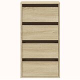  Kutna komoda s ladicama boja hrasta sonome 40x41x76 cm drveni | Eponuda.com