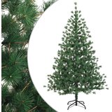  Umjetno božićno drvce s nogom 150 cm PVC i metal Zelena - 150 cm bez LED svjetala | shoptok.hr