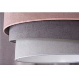  Duolla - Luster na sajli TRIO 1xE27/15W/230V Ø 45 cm ružičasta/siva/bela | Eponuda.com