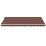 Tenda na ručno uvlačenje smeđa 450 x 350 cm | Eponuda.com