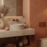 REA Bath Nadgradni umivaonik DUO Caffe Latte Matt | shoptok.hr