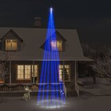 vidaXL Novoletna jelka iz 1134 modrih LED lučk 800 cm | Shoptok.si