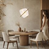  LED luster na sajli RELAX LED/15W/230V zlatna/bela | Eponuda.com