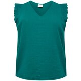 Only Carmakoma Bluza 'THYRA' smaragd Cene