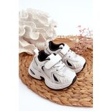 Kesi Children's Velcro Sneakers White and Black Ephona | ePonuda.com