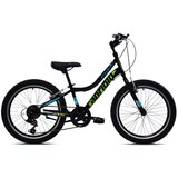 Capriolo bicikl za decu diavolo 200, 20"/11", crni | ePonuda.com