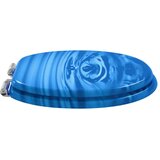  Toaletni pokrov s tiho zaporo 2 pcs Modra kapljica 44 x 38 cm, (5000207994) | Shoptok.si