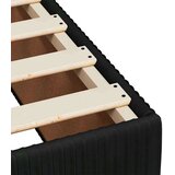 vidaXL Krevet s oprugama i madracem crni 140x200 cm baršunasti | shoptok.hr