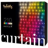  Svjetlosni lanac 210 led curtain (na otvorenom, 210 žaruljica, dužina kabela: 3 m, boja svjetla: rgb) | shoptok.hr