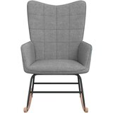 Gugalni stol svetlo sivo blago, (20939322) | Shoptok.si