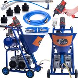 Rosfix BLUE DRAGON BD57 STROJ ZA OMETE – 5700W, 25L/MIN, 22MPA, 2 KOMPRESORJA, 55 KG | MEŠALNA FUNKCIJA, (5000137362) | Shoptok.si