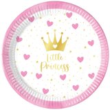 Procos Komplet papirnatih krožnikov Little Princess, 8 kosov, 20 cm Cene