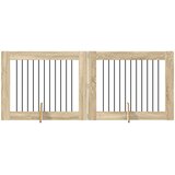  Vrata za pse s postoljem 2 pcs Hrast sonoma 100 x 80 cm | shoptok.hr